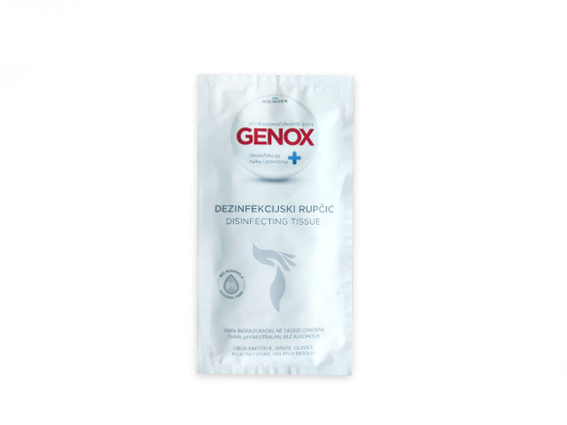 GENOX PROFESSIONAL dezinfekcijski rupčić 1 kom